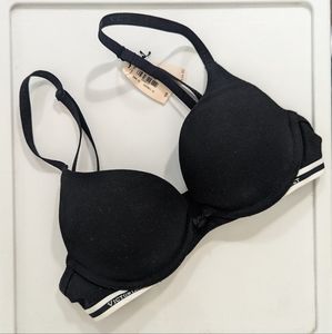 BNWT Victoria's Secret Cotton Pushup Bra - 32B